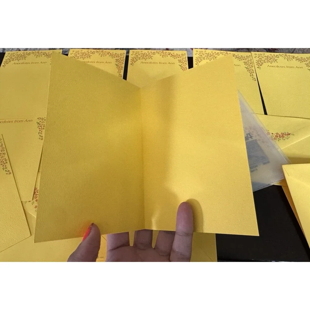 Vintage Patrician Name Notes 1968 “Anecdotes From ” 8 Greeting Cards W/Envelopes
